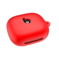 thumbnail image 1 of GadgetCom Replacement Case Compatible with Beats Powerbeats Fit 2025 , Anti-Scratch Silicone Cover Earbuds Pouch Shell With Carabiner, 1 of 3