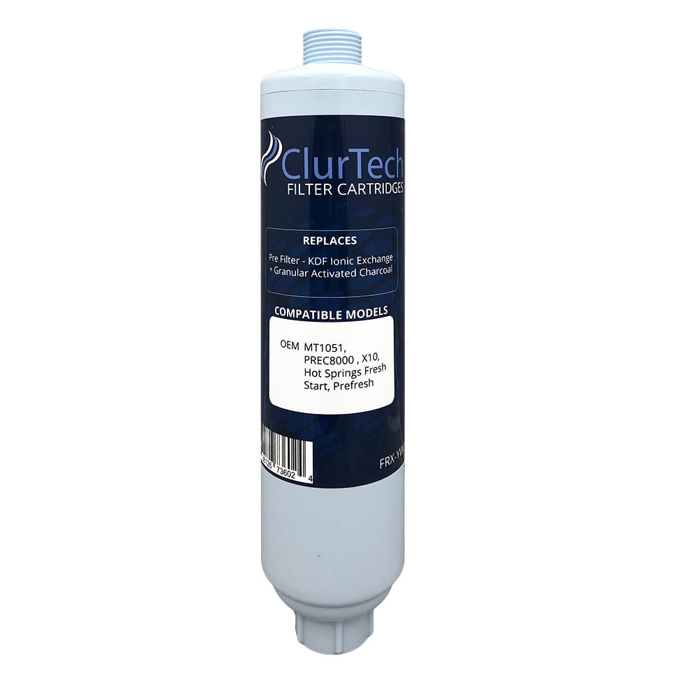 ClurTech Pre Filter - KDF Ionic Exchange + Granular Activated Charcoal