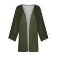 thumbnail image 5 of Women'S Cardigans,Lightweight Front Open Cardigan For Women Summer Clearance,Open Front Breathable Cardigans,Womens Summer Fall Solid Color Cardigan Long Sleeve Loose Cover Up Casual Blouse Tops, 5 of 5