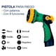 thumbnail image 3 of Pistola de Riego AQA 8 Funciones Cuerpo de Plastico, 3 of 3
