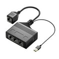 thumbnail image 2 of Ethernet Splitter Port for  Network Plug Connector Female, 2 of 8