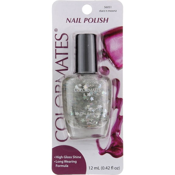 Colormates Nail Polish, Starz N Moonz 56051, 0.42 fl oz
