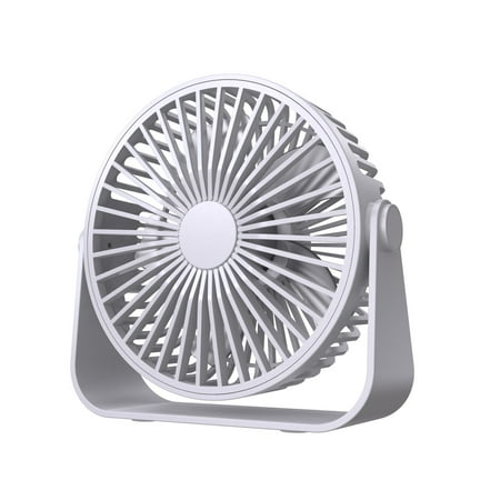 

X XHtang 6 Inch Small Desk Fan with Powerful Airflow Quiet Operation Portable Fan 3-Speed Adjustable and 360°Rotatable Fan Mini Personal Fan for Home Office Bedroom—3.9ft Cord