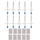 thumbnail image 1 of Kit de implante de identificación RFID para mascotas, microchip Animal, estándar ISO11784 11785, 1,4x8mm, 10 paquetes, 1 of 10