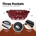 thumbnail image 2 of Sigee Christmas Tree Buffalo Plaid for Multi-functional Belt Bag for Men and Women With Adjustable Strap For Travel Running Hiking, 2 of 8