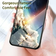 Dazzling Glass Starry Sky Pattern Phone Case for Xiaomi MI Poco M5 M4 / M5 M4 M3 Pro, Light and Thin Full Protective Shell, Unique Colored Back Cover(Purple,M4 Pro 4G)