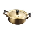thumbnail image 4 of jifeng Casserole à Ramen Coréenne Maison Multifonctionnelle Casserole de Fruits de Mer pour Camping Randonnée Ragoût 22cm, 4 of 8