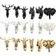 thumbnail image 3 of Perchero y perchero Toallero Gancho de pared Llave Perchero animal Golden Horse JAMW Sencillez, 3 of 5