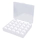 thumbnail image 4 of Kit de 25 bobinas e para de coser con estuche para Brother Singer White Hugo Bobinas y hilo de coser, 4 of 10
