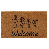 Calloway Mills Stick Family Outdoor Doormat 18" x 30"