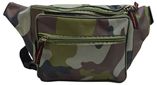 sunsiom fanny pack waist bolsa men women crossbody hip belt pouch pocket travel sport bum