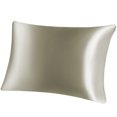 thumbnail image 1 of Unique Bargains Taie d'Oreiller 19 Momme Silk avec Fermeture Éclair Cachée, 1 of 10