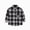 White, variant on Gubotare Toddler Button Up Shirt Toddler Jacket Kids Boys Shirt Jacket Plaid Long Sleeve Kids Button Tops for Boys Outerwears 4T 5T
