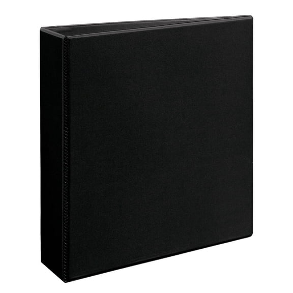Heavy-Duty View Binder With Durahinge And One Touch Ezd Rings, 3 Rings, 2" Capacity, 11 X 8.5, Black | Bundle of 5 Each