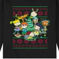 thumbnail image 3 of Rugrats - Rugrats Christmas Sweater - Men's Crew Neck Fleece Pullover, 3 of 6