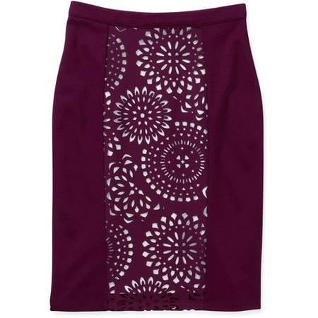 Stitch Women's Cutout Detail Pencil Skir