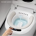 thumbnail image 5 of BIMZUC Electric Sitz Bath Foldable Portable 1500ml (50.7 fl oz) Adjustable Postpartum Care Tub for Pregnant Women and Elderly, White, 5 of 9