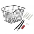 thumbnail image 2 of koolsoo Bike Basket Rear Storage Bike Pannier for Travel Shopping Mountain Road Bike black, 2 of 9