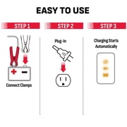 Schumacher Electric 6A Car Battery Charger and Maintainer, 3-in-1 Solution, 6V/12V Sport, Auto, and Marine Batteries, SC1320