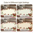 thumbnail image 7 of ODIKA 8'x10' Ultra-Soft Area Rug, Cherries Cherry Door Botanical Scattered Fruit Flowers Clusters None Washable, Bare feet friendly, Silk-Touch for Bedroom, Under Sectional, 7 of 7
