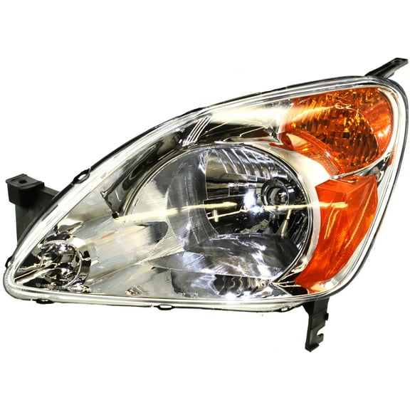 Headlight Compatible With 2002-2004 Honda CR-V Left Driver Halogen