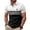 Black, variant on Mens Golf Shirt Dry Fit Athletic Polo Shirts Moisture Wicking Performance 3D Print Short Sleeve