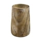 thumbnail image 1 of Jarrón de madera, jarrón de barro, maceta decorativa, maceta de flores secas para decoración de centros de mesa. Blanco lavado, 1 of 9