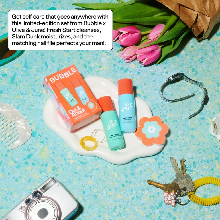 Bubble Skincare Out & About Mini Essentials 3-Piece Set, Includes