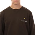 thumbnail image 3 of Lyle & Scott Mens Printed Organic Crew Neck Sweatshirt, 3 of 4