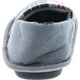 thumbnail image 4 of Static Footwear Kids Plaid Slip On Warm House Slippers, 4 of 7