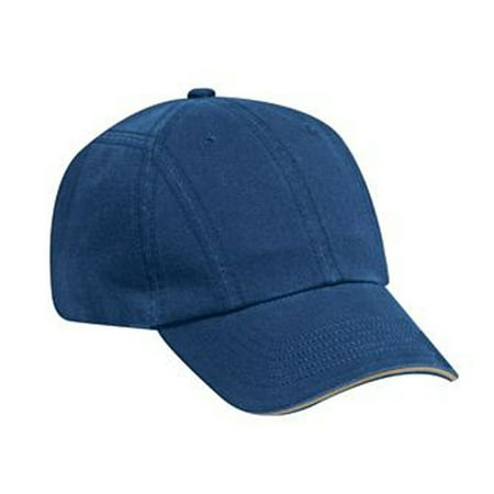 Low Profile Sandwich - Otto Cap Superior Garment Washed Cotton Twill Sandwich Visor Low Profile Style Caps - Hat / Cap for Summer, Sports, Picnic, Casual wear and Reunion etc