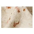 thumbnail image 6 of Jxximdong Button Down Shirts for Women, Women's Cotton New Oriental Loose Embroidered Tops Summer Mid Length 3/4 Sleeve Shirt, Beige Women's Blouses, 6 of 9