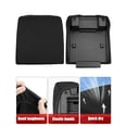 thumbnail image 6 of KBH Center Console Cover for Ford F150 2015-2020, 2017-2022 F250 F350 F450, 2018-2024 Expedition Interior Accessories, Middle Console Lid Armrest Cover Protector, Washable Fabric Black, 6 of 8