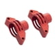 thumbnail image 1 of pieza 2 1:10 piezas de actualización s de dirección trasera de aluminio para camiones con errores modelo TTO2 accesorios de bricolaje rojo Hugo Copas de dirección trasera de coche RC, 1 of 6