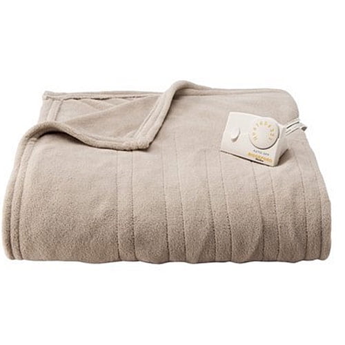 Biddeford MicroPlush Analog Electric Heated Blanket Twin Full Queen