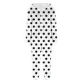 thumbnail image 6 of Women Onesie Pajama Sets Hooded Zipper Graphic Printed Plush Jumpsuit Soft Winter Warm Rompe Sleepwear Pjs Set (XL, White), 6 of 6