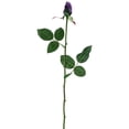 thumbnail image 2 of Allstate Long Stem Single Rose Bud Artificial Floral Spray - 23" - Deep Purple, 2 of 8