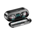 thumbnail image 1 of sweethay Auriculares Bluetooth 5.0 Auriculares inalámbricos verdaderos HIFI Reducción de ruido Auriculares intrauditivos Emparejamiento automático Cables de audio/vídeo negro, 1 of 1
