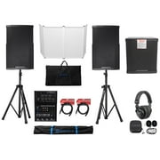 Cerwin Vega DJ Package w/ (2) 12" Speakers+18" Subwoofer+Mixer+Facade+Headphones