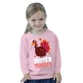 thumbnail image 2 of Awkward Styles Thanksgiving Toddler Long Sleeve Shirt Sister Turkey Kids T-Shirt, 2 of 4