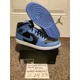 thumbnail image 4 of Ni - ke DS 2023 Ni - ke Air Jordan 1 Mid University Blue Black Men’s Sz 11.5, 4 of 5