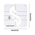 thumbnail image 4 of VBXOAE Acrylic Sewing Patchwork Ruler Set-3 Special-Shaped TemPlates for Quilting,5.51x5.51 Inch,Stable,with Ergonomic Grip,Perfect for Quilters & DIY Embroidery, 4 of 4