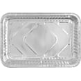 thumbnail image 6 of Casewin Aluminum Foil Pans(50 Pack) -12*8 in Tin Foil Pans with High Heat Conductivity - Disposable Cookware For Baking, Grilling, Cooking, Storing, Prepping - Recyclable and Disposable Aluminum Pans, 6 of 8