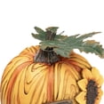 thumbnail image 6 of Northlight Sunflower Blessings Pumpkin Fall Harvest Decoration - 7", 6 of 7