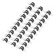 thumbnail image 1 of Uxcell 30 Paquete de Abrazaderas de Cable 0.63" Acero Inoxidable 304 Goma Forma U para Tubo, 1 of 7