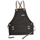 thumbnail image 5 of Delantal de cocina impermeable Macarena para niños con Peto de Huerto Negro M, 5 of 8