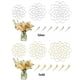 thumbnail image 3 of Yuarrent Resistente, antioxidante, reutilizable, tres diferentes jarrones que se mantienen en posición vertical y ordenados para la decoración Jardín y Patio oro, 3 of 6