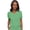Kiwi Lime, variant on Med Couture Touch Scrubs Top For Women V-Neck Tuck In MC7448