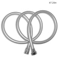 thumbnail image 4 of Cabeza de ducha flexible Manguera de cabezal de ducha de cabezal de reemplazo Fregadero Extensión de extensión Lavabo universal jardín Patio Sprinkler 1.2m Inevent HA011518-01, 4 of 7
