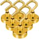 thumbnail image 1 of LOVIMAG Ganchos magnéticos fuertes, imanes de tierras raras de 25 libras, resistentes con gancho para refrigerador, fuerte gancho de crucero para colgar, imanes de techo para colgar, parrilla y cocina, 1 of 4